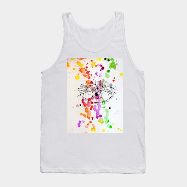 Color Blind Tank Top by sam_geller19